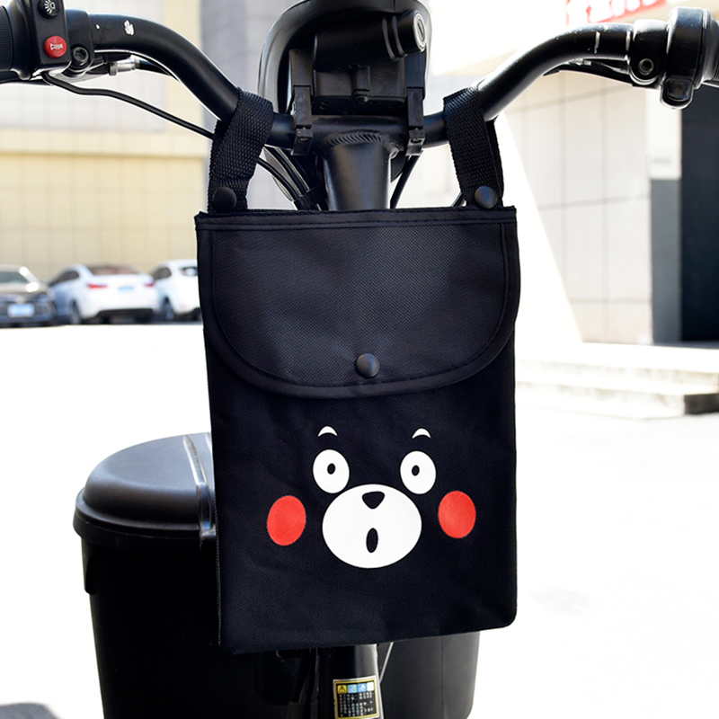 电动摩托车储物收纳袋电瓶车自行车置物小挂包放置兜前置手机袋子