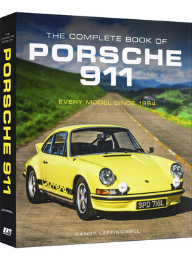 英文原版 The Complete Book of Porsche 911 保时捷911全集指南 1964年以来的车型画集 豪华品牌汽车画册 英文版 进口英语书籍