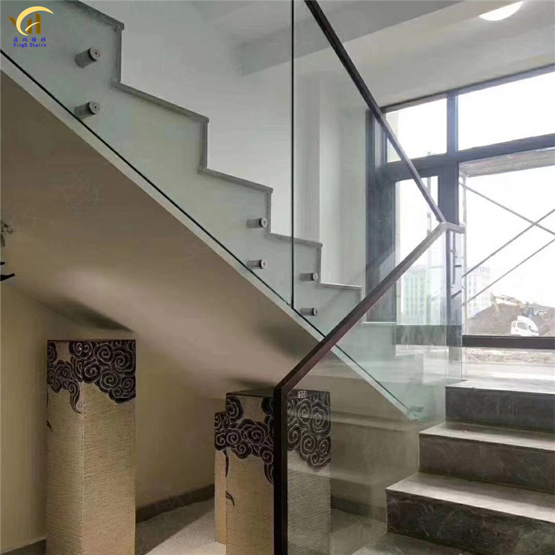 不锈钢栏杆楼梯玻璃扶手配件外挂墙面玻璃钉立柱玻璃固定玻璃挂件