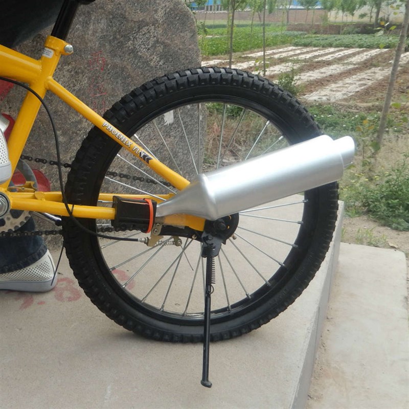 新款自行车涡轮摩托音效种气六排摩托狂野音效单车配件厂家
