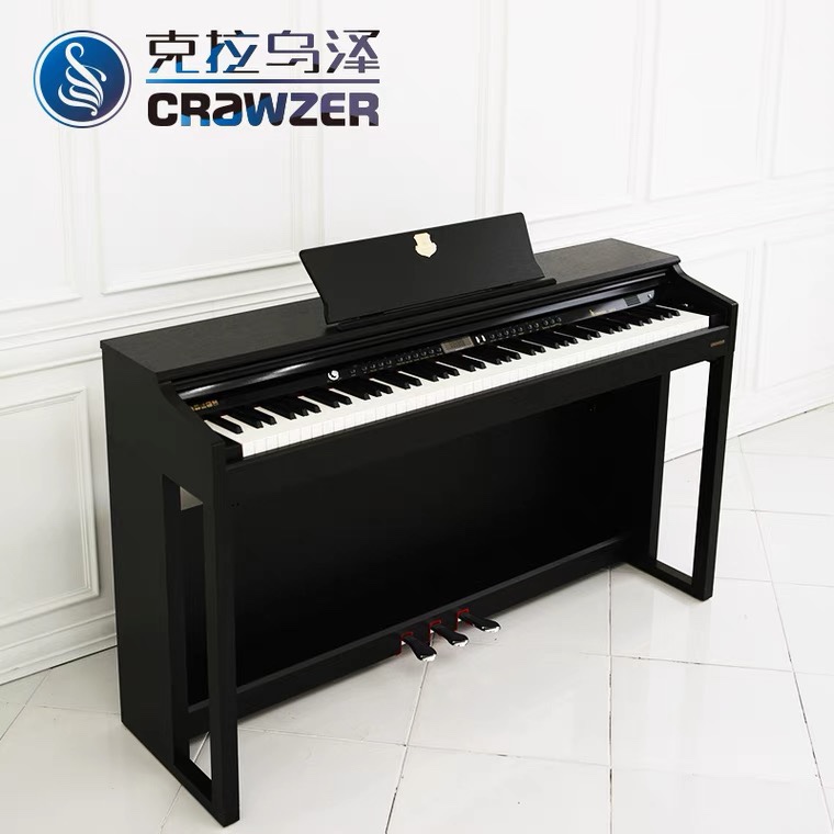 克拉乌泽电钢琴专业88键重锤数码电子钢琴三踏成人智能钢琴CX-SP5