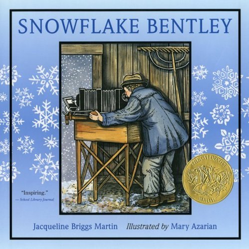 现货 【中商原版】雪花人 英文原版 Snowflake Bentley 1999年凯迪克金奖 真实人物传记绘本