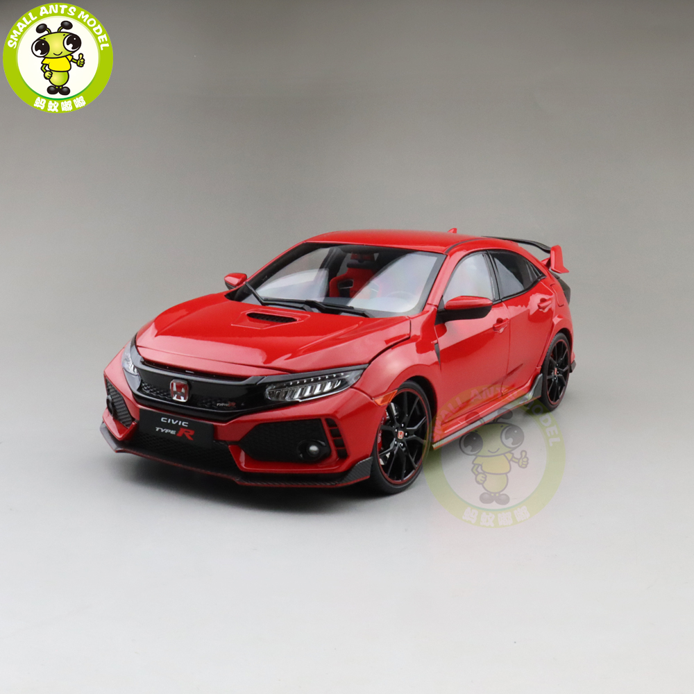 1/18 本田思域Honda Civic Type-R 瑕疵车红色现货模型