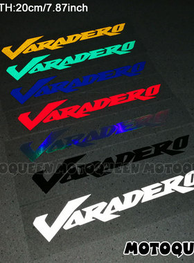 XL1000摩托车装饰贴花瓦尔德罗沙漠浪人车贴Varadero反光贴纸
