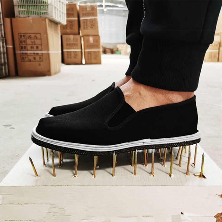 厂家直销老北京传统黑布鞋透气耐磨休闲透气舒适开车一脚蹬布鞋