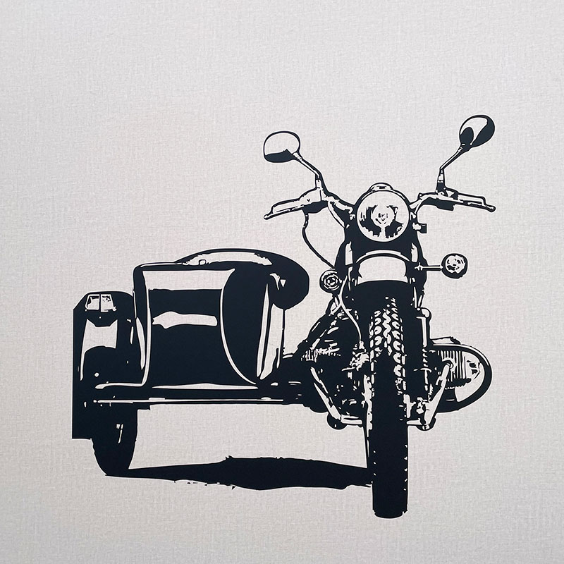 摩托车赛车贴纸汽修洗车俱乐部背景墙贴画装饰画男生宿舍防水壁纸