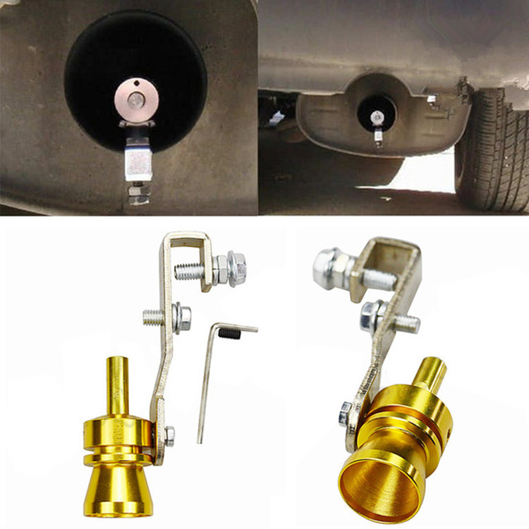 汽车改装金属哨子排气管发声器涡轮仿声器摩托车尾喉哨通用改声器