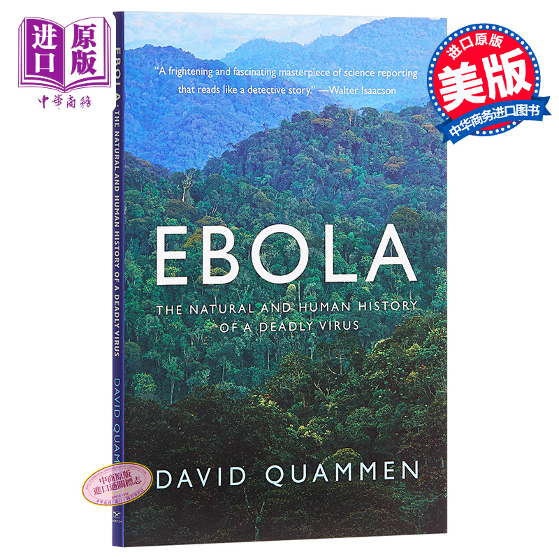 现货 Ebola：The Natural and Human History of a Deadly Virus 英文原版 埃博拉：一种致命病毒的自然史及人类史【中商原版】