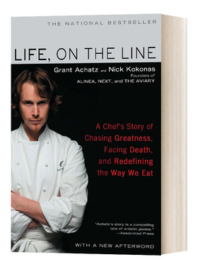 英文原版 Life  on the Line 生命，不确定 米其林三星餐馆Alinea主厨Grant Achatz的故事 英文版 进口英语原版书籍