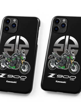 22川崎Z900SE四缸摩托车硅胶手机壳套适用苹果iPhone1112131415ProMax