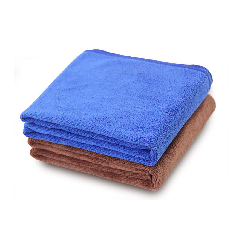 天气不错洗车毛巾擦车布擦车毛巾超细纤维吸水毛巾清洁抹玻璃蓝咖