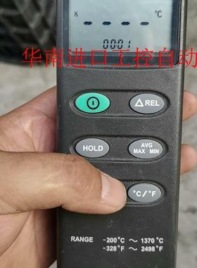台湾CENTER群特300单路温度计测温仪温度表,功能正常。