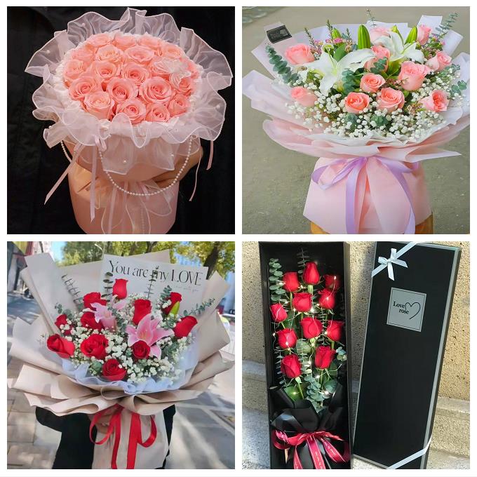 温州市鹿城龙湾区瓯海洞头区鲜花店同城送38玫瑰女友情人老婆生日