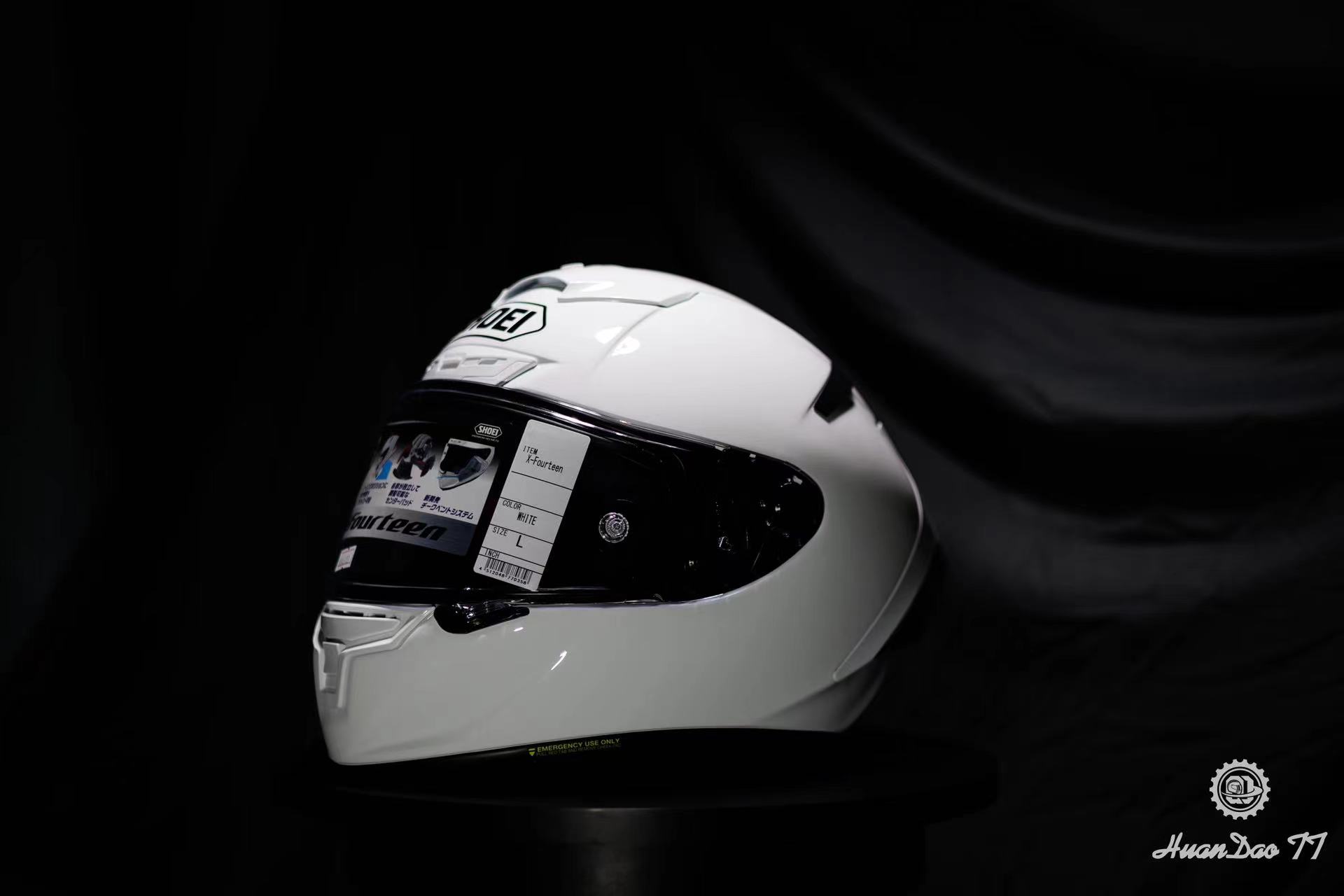 日本SHOEIX14全盔摩托车电摩头盔赛道头盔红蚂蚁白色亮黑进口正品