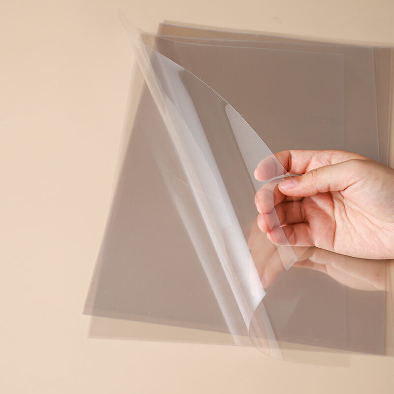 A3a4纸框装裱透明塑料片 教室环创装饰画画 透光薄膜硬片加工定制