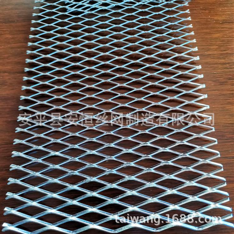 316L不锈钢板网厚度2mm孔径8*16mm 菱形孔不锈钢板网规格