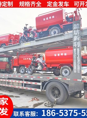 汽油摩托三轮消防车社区厂区救A援灭火巡逻小型电动水罐消防洒水
