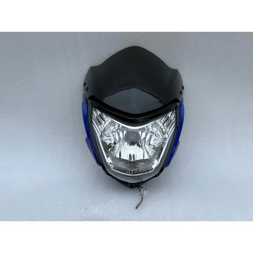 适用于金城铃木摩托车配件风爽JC150-27大灯导流罩前灯罩总成