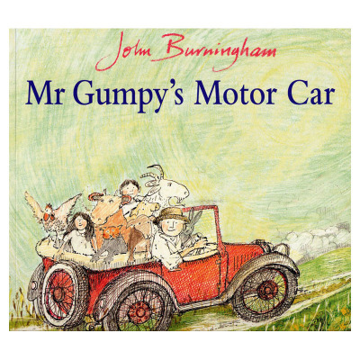 【预售】英文原版 MR Gumpys Motor Car和甘伯伯开车去兜风 幼儿英语启蒙绘本趣味插画图画书亲子阅读童话故事儿童书籍