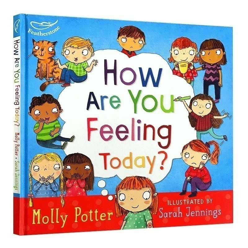 你今天感觉怎么样  How Are You Feeling Today 精装 英文原版儿童心理成长情绪控制绘本 进口英语绘本书籍
