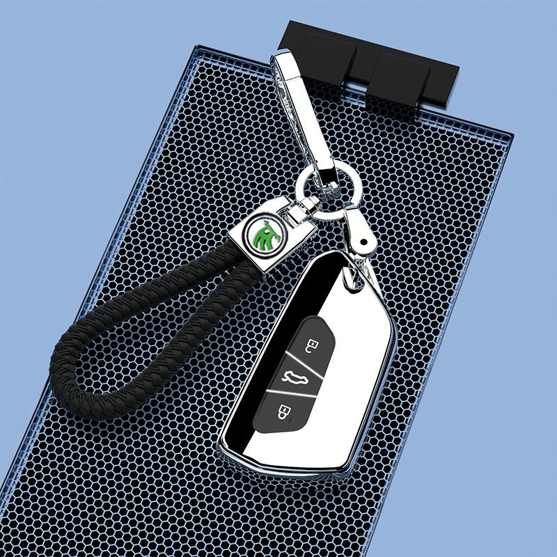 适用于2021款Skoda汽车钥匙套时尚明锐pro专用汽车钥匙壳扣