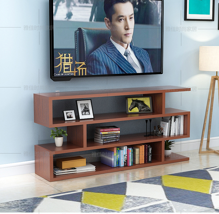 免漆电视柜三层小户型迷你家用简单卧室客厅增高电视桌极简经济型