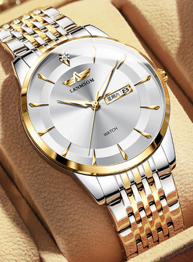 瑞士官网正品阿玛妮男士手表机械表十大名牌防水时尚商务钢带男表