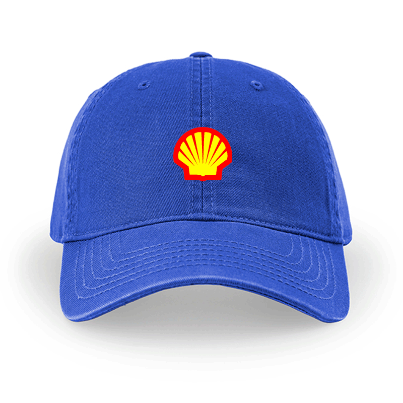 壳牌加油站可定制团队logo帽子棒球帽男女青少年鸭舌广告帽订制