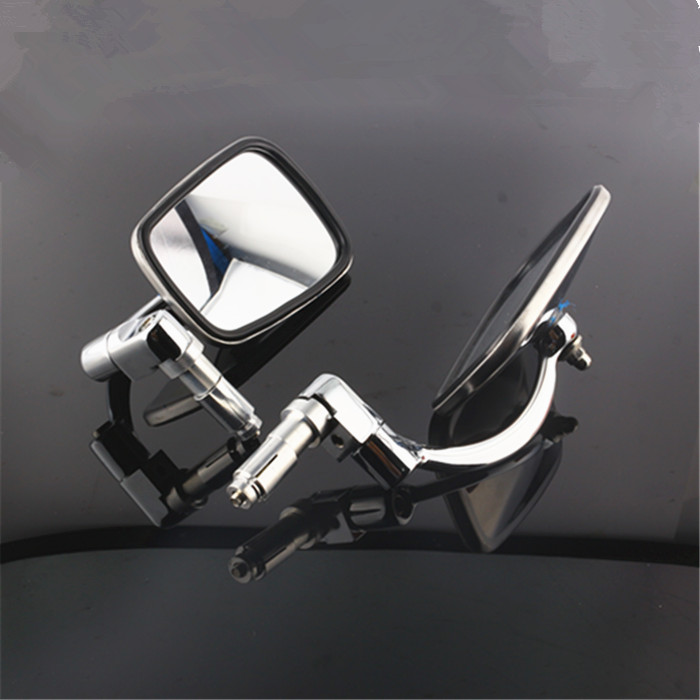 适用于本田CB400 鑫源XY-400 宗申摩托车改装复古手把镜后视镜