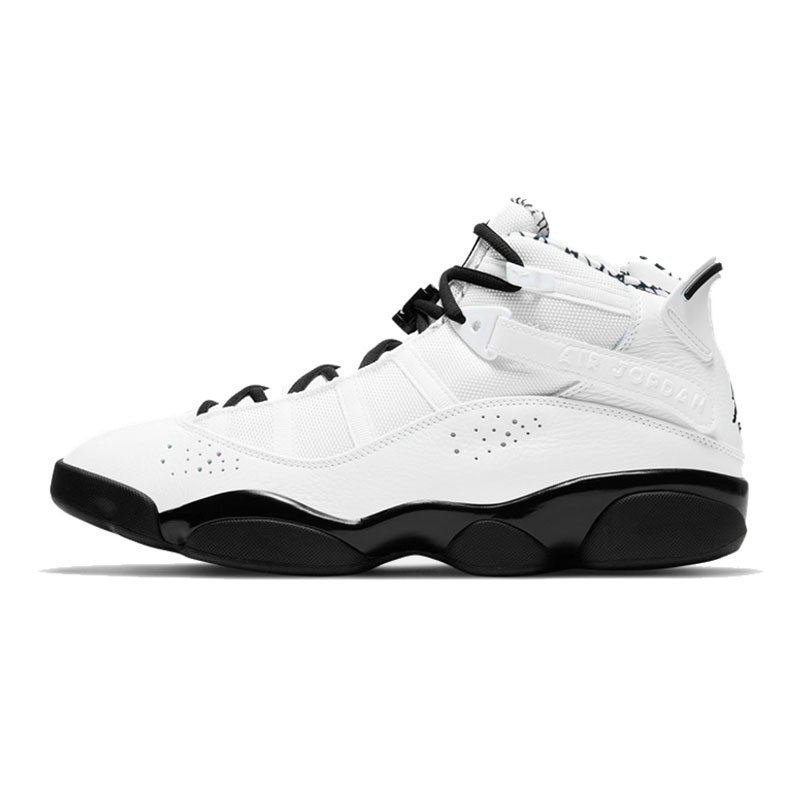 耐克男鞋2024夏季新款Jordan高帮白色运动鞋实战篮球鞋DD5077-107