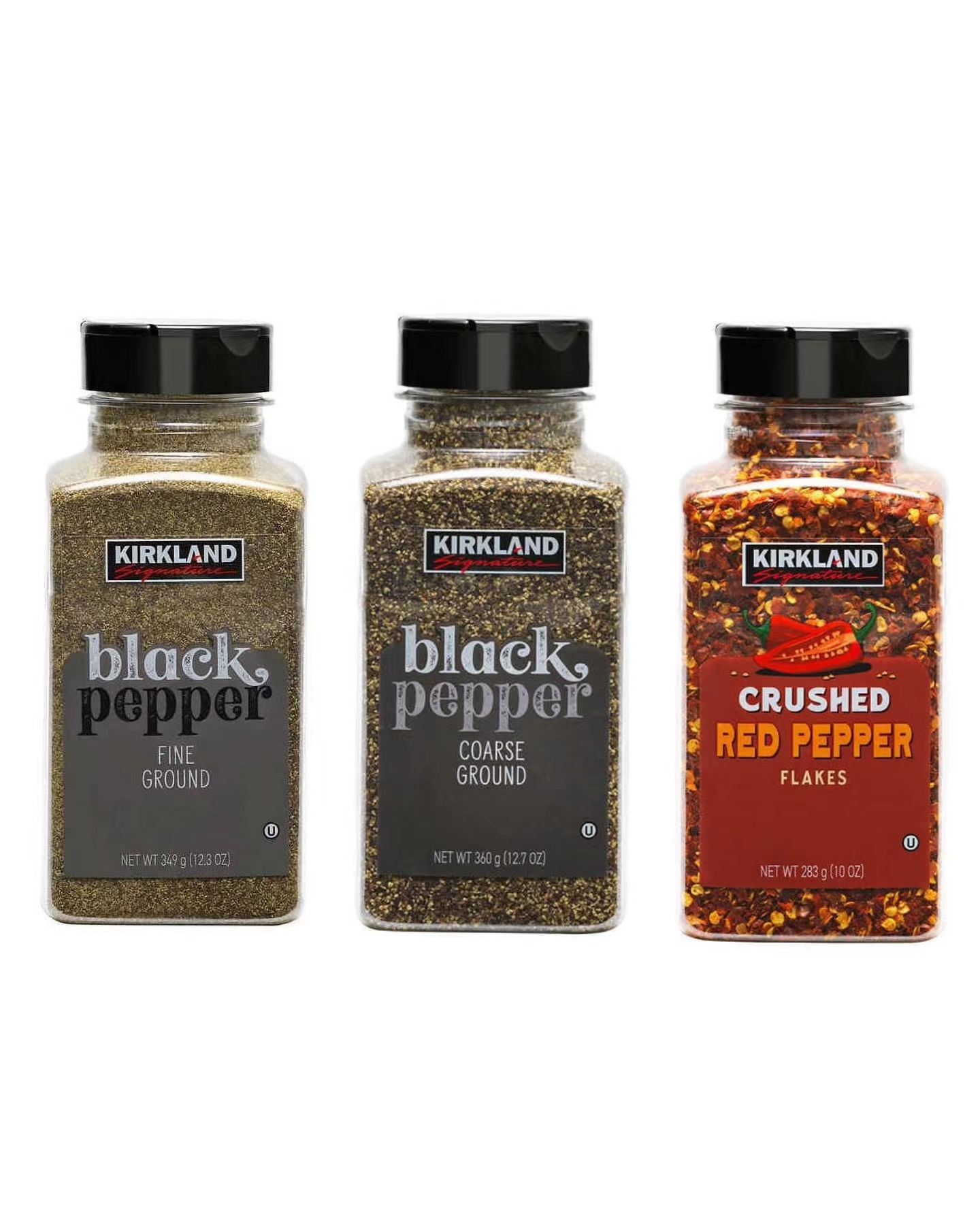 KOSHER COSTCO 黑胡椒和红辣椒调味料进口美国 Black/Red Pepper