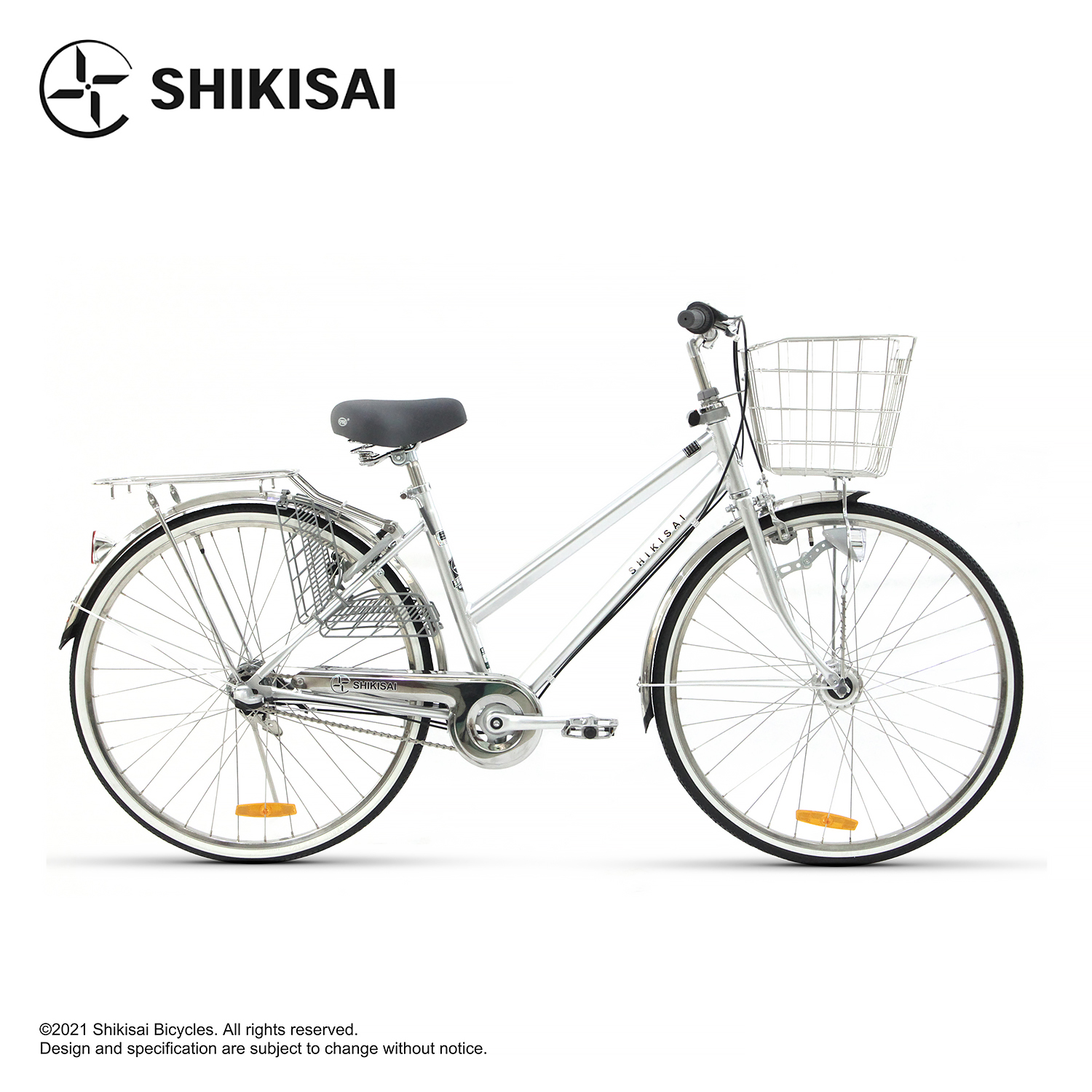 日本自行车内变速铝合金男女士成年人上班通勤骑复古单车学生轻便