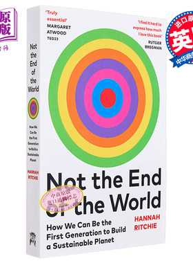 现货 不是世界末日:我们如何成为建设可持续地球的一代 2023比尔盖茨书单 汉娜·里奇 英文原版 Not the End of the World