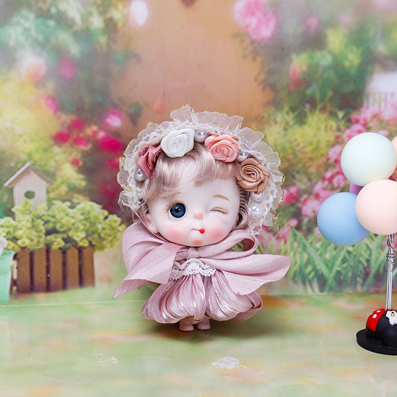 最新款可爱OB11娃娃生日礼物公主玩具女孩过家家玩具精致娃娃diy