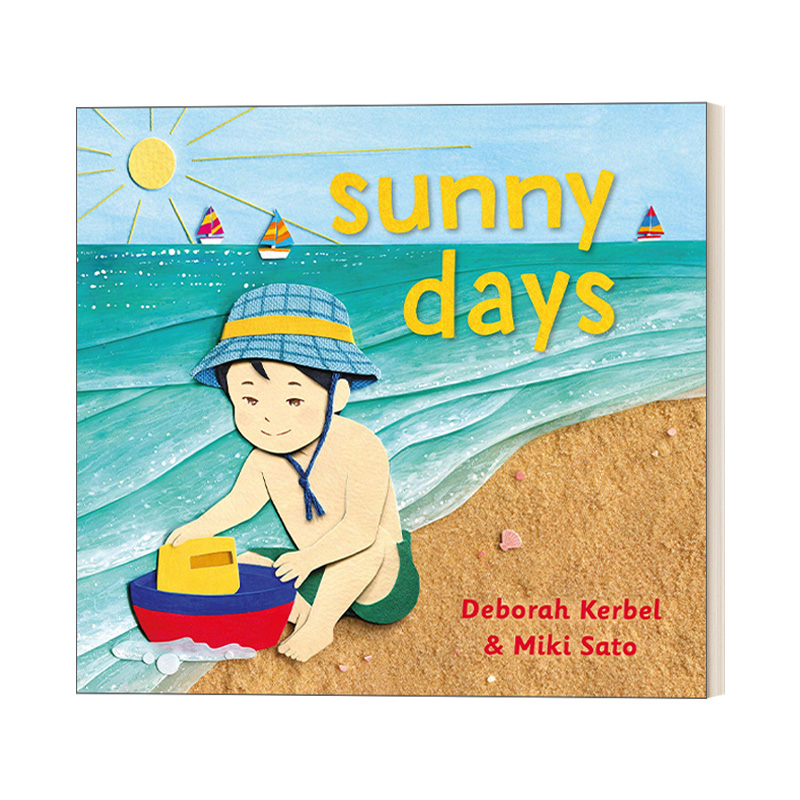 英文原版 Sunny Days Weather Days #2 天气日系列2 晴天 3-6岁儿童季节启蒙认知精装绘本 Deborah Kerbel 英文版 进口英语书籍