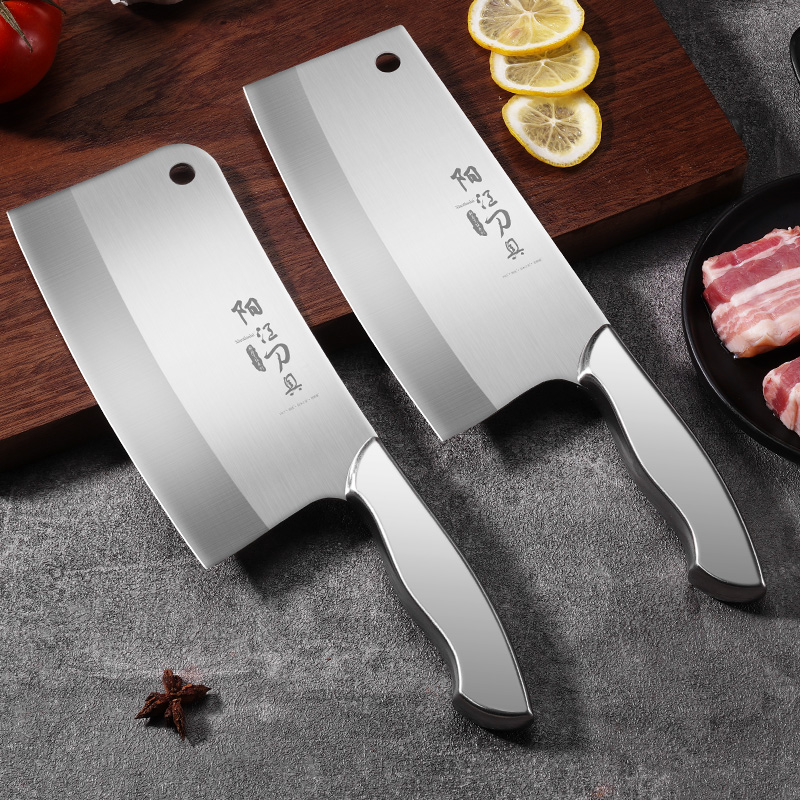 德国菜刀家用切片刀厨师专用超快锋利不锈钢切肉刀砍骨刀厨房刀具