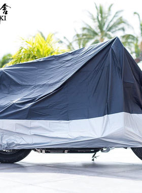 适用金城草蜢JC200T-7摩托车车罩车衣套防晒防雨罩雨棚蓬挡风罩