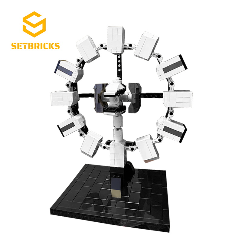 SETbricks经典影视星际穿越模型小颗粒拼装积木益智开发儿童玩具