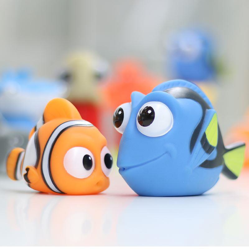 海底总动员动物公仔软胶过家家玩具潜水装备跟屁虫戏水玩偶小丑鱼