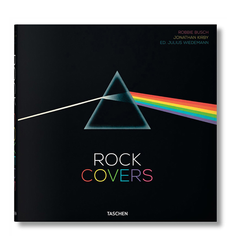 【现货】TASCHEN Rock Covers 摇滚乐专辑封面 平面设计音乐乐辑包邮精装大开本塔森进口原版英文图书包邮