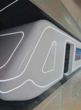 玻璃钢仿真汽车高铁和谐复兴号模拟仓售楼部火车车厢列车外壳壳体