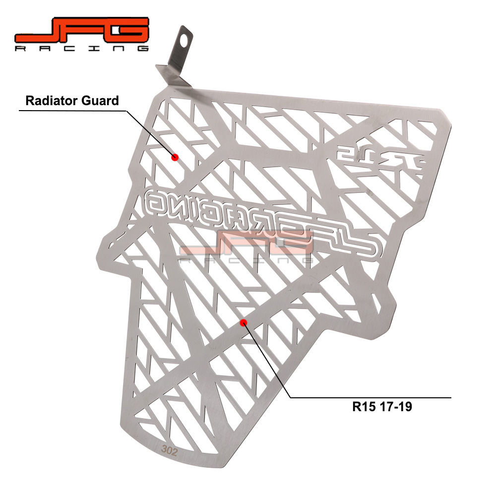 适用于R1517-19摩托车改装件水箱网散热器防护保护网