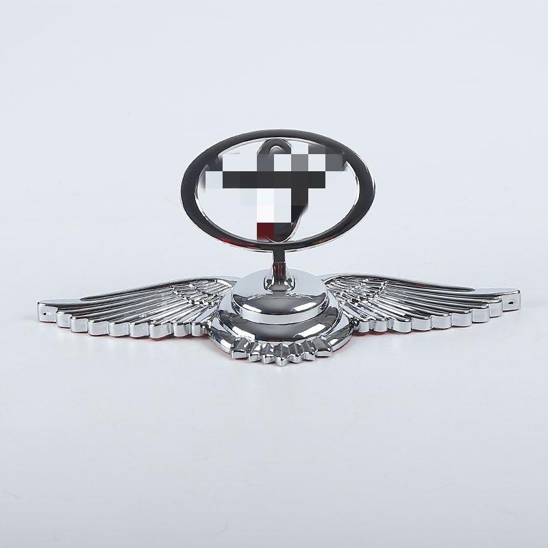 汽车标志金属车标个性车贴立标适用于丰田车标汽车改装外饰