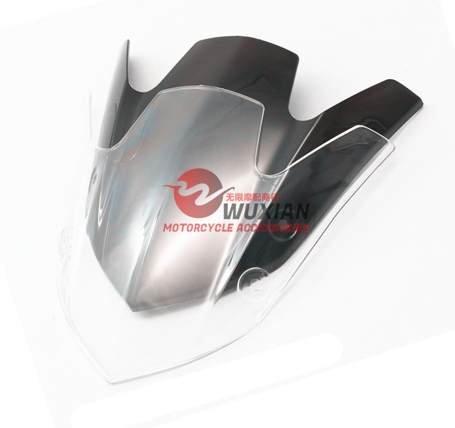 适用于川崎摩托车 Z1000 03-17年改装配件前风挡镜挡风板挡风玻璃
