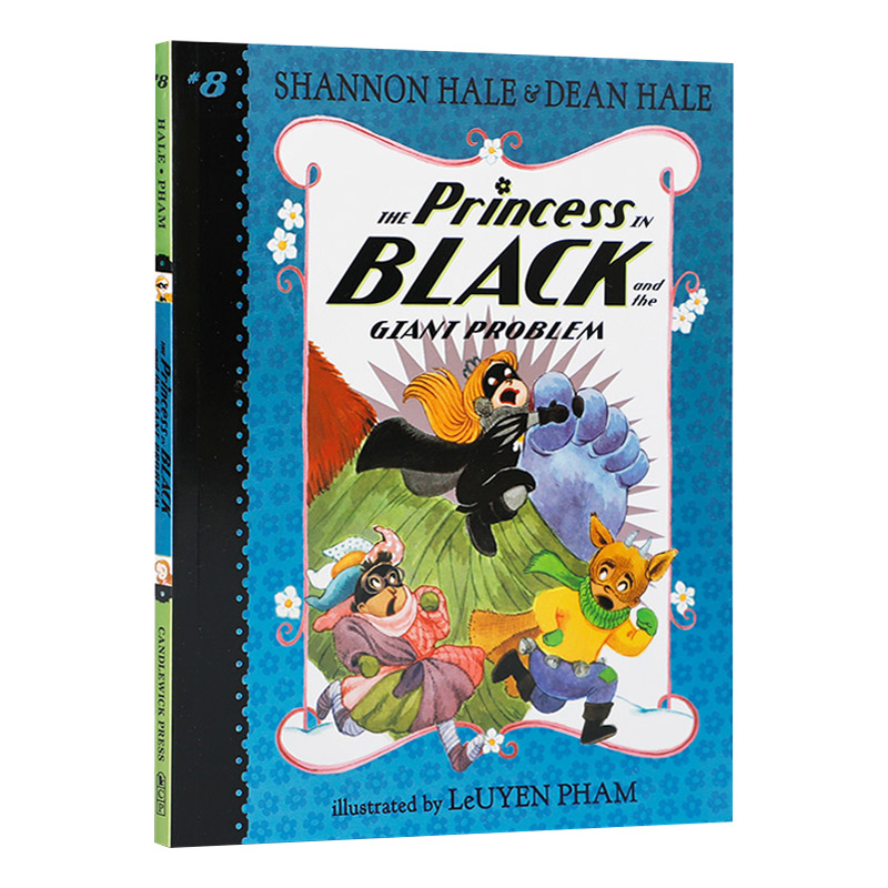 英文原版 The Princess in Black and the Giant Problem 黑衣公主系列8 巨人的问题 英文版 进口英语原版书籍儿童图书