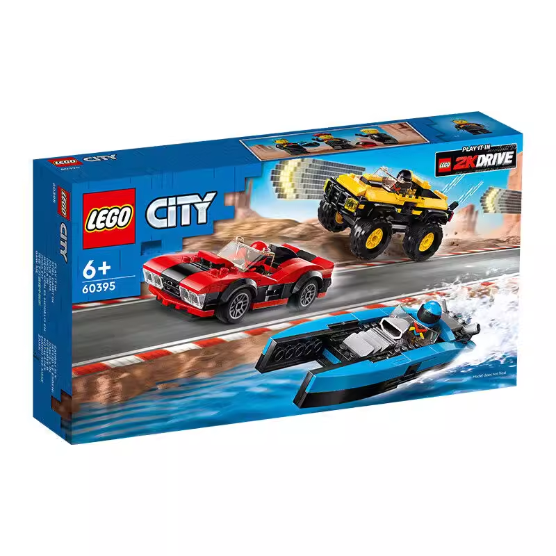 LEGO乐高60395百变改装赛车积木男女孩儿益智拼搭积木玩具礼物