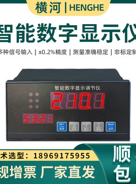 数字显示仪表智能报警仪温度控制器多功能压力液位电流电压显示表