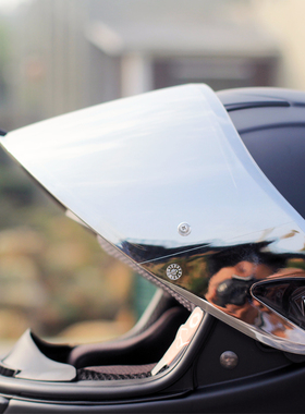 日本OGK头盔镜片 kabuto摩托车头盔风镜 神威 空气刀 揭面盔镜片