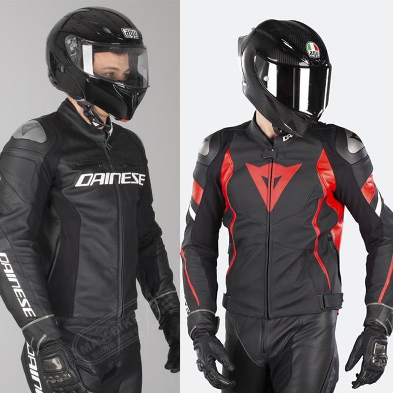 DAINESE丹尼斯RACING3摩托车皮衣AVRO 4钛合金骑行服防风保暖夹克