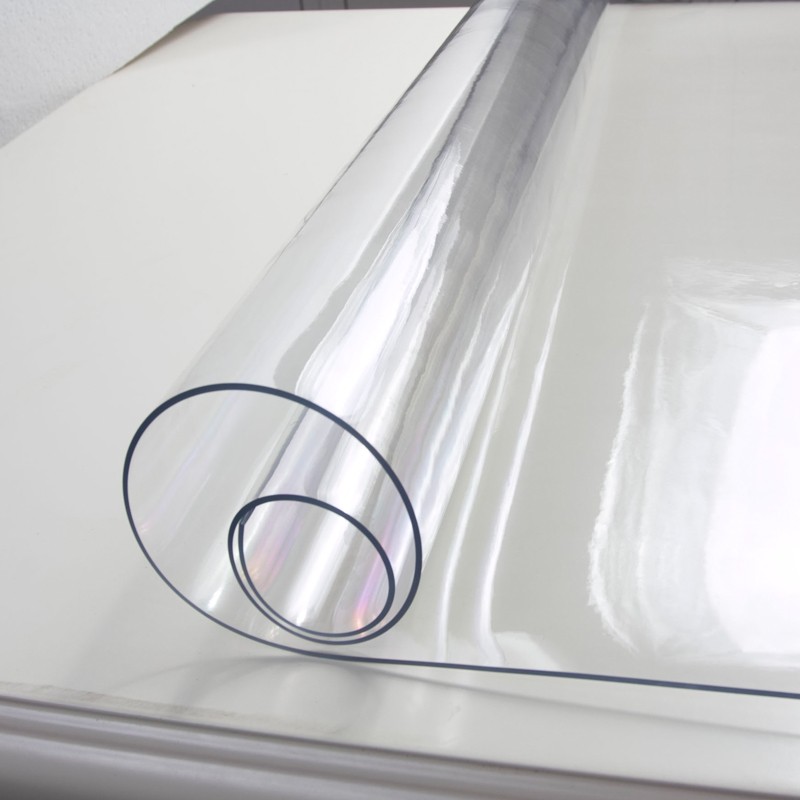 透明水晶板软玻璃整卷批量发货磨砂塑料PVC桌布防水防烫桌垫加厚